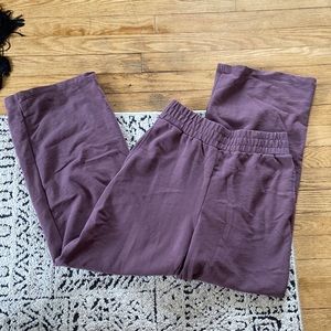Wild Fable Purple Wide Leg Sweatpants